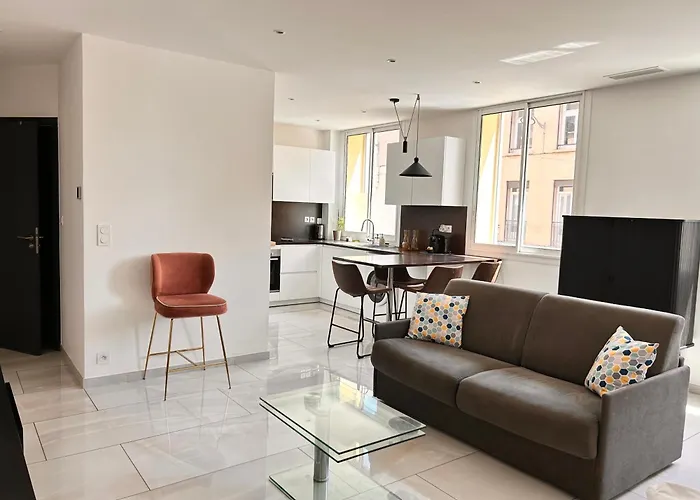 Exception- 6 Pers Neuf Hyper Centre - Clim 아파트